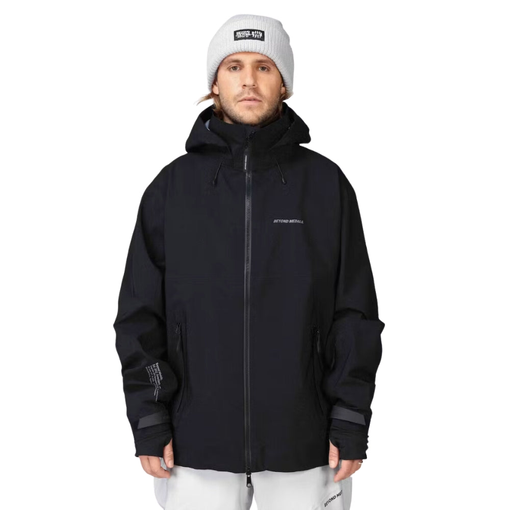 Beyond Medals High Tech Jacket 3L Black – Stoked Boardshop Beyond Medals High Tech Jacket 3L Black – Stoked Boardshop