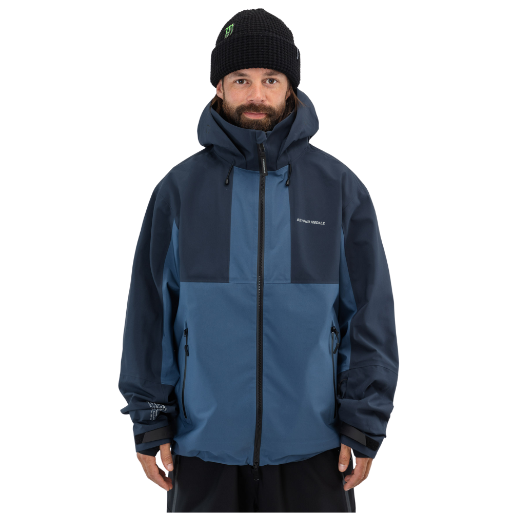 Beyond Medals Tech Jacket 3L Blue – Stoked Boardshop