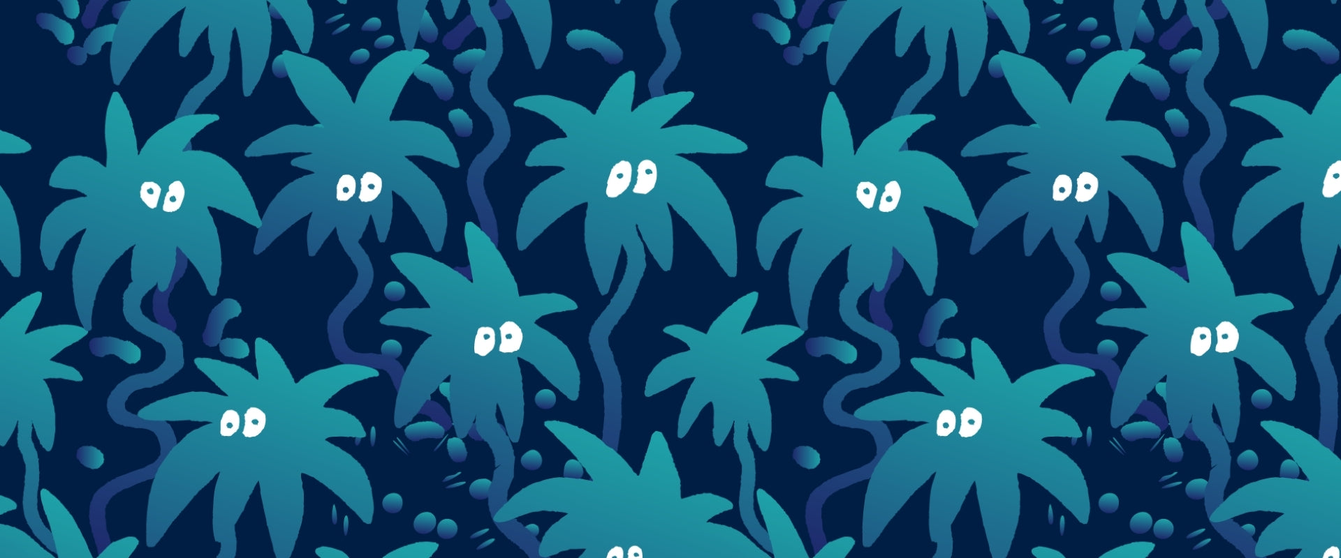 Palm Boxer Briefs Navy