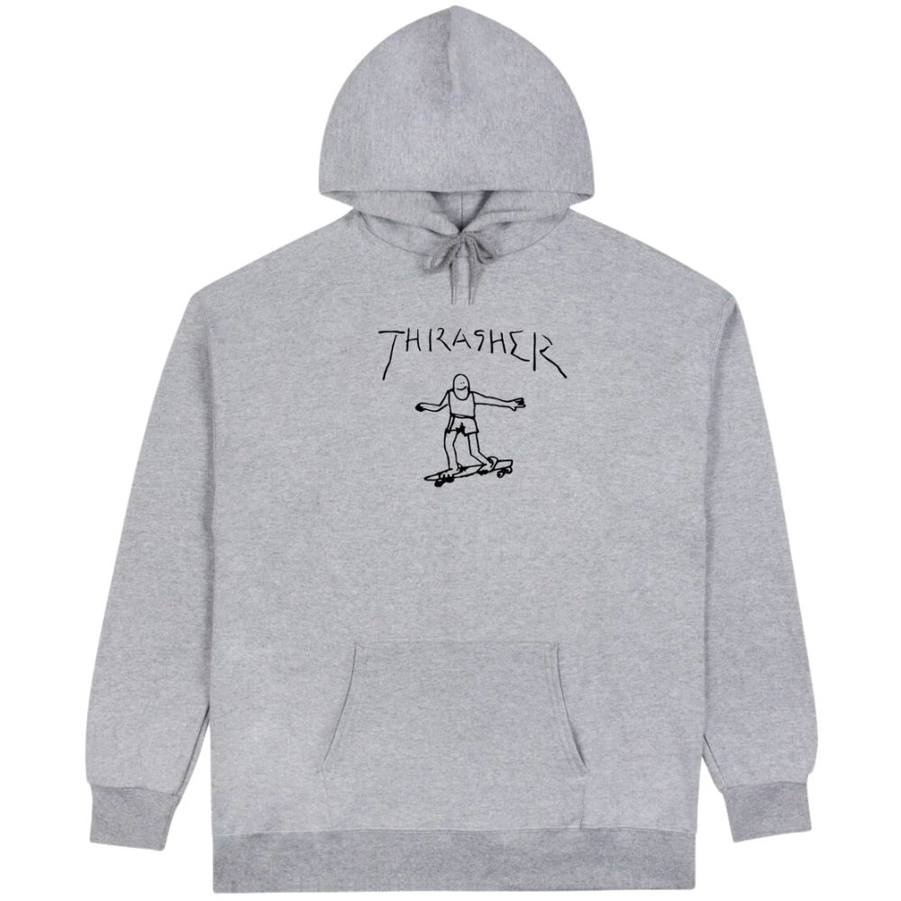 Hoodie clearance thrasher gris