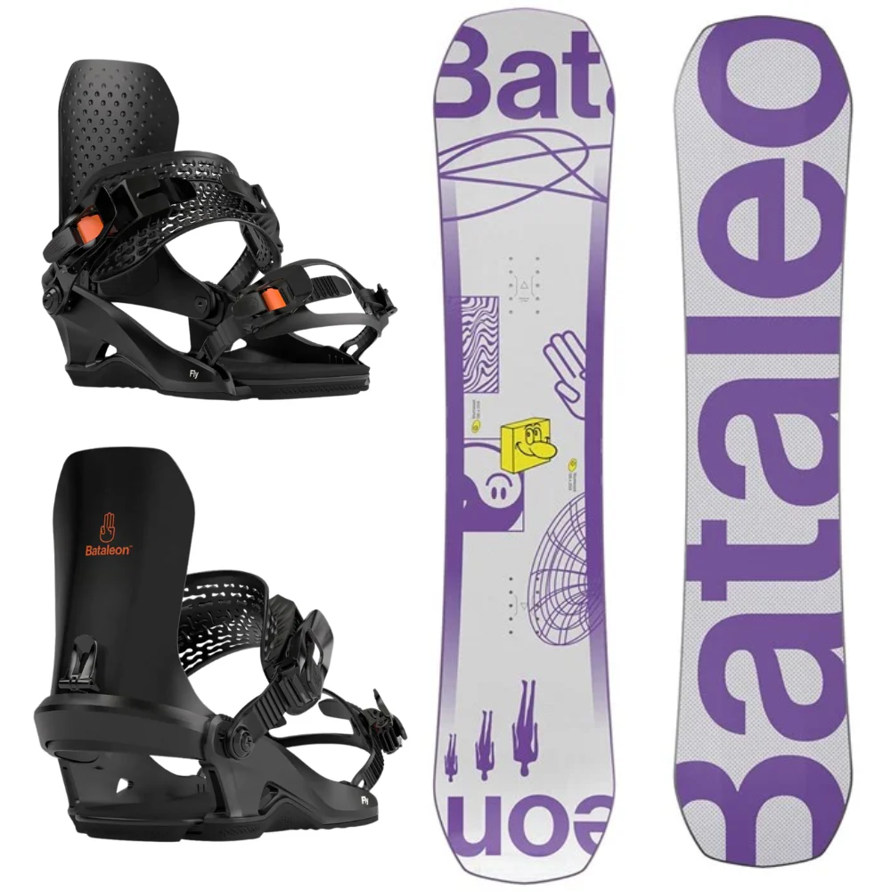Bataleon Kids Stuntwood 2025 Snowboard + Fly 2025 Snowboard Bataleon Kids Stuntwood 2025 Snowboard + Fly 2025 Snowboard
