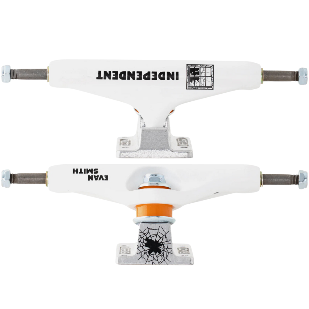 Independent 139 Stage 11 Pro Evan Smith White Skateboard Trucks Independent 139 Stage 11 Pro Evan Smith White Skateboard Trucks
