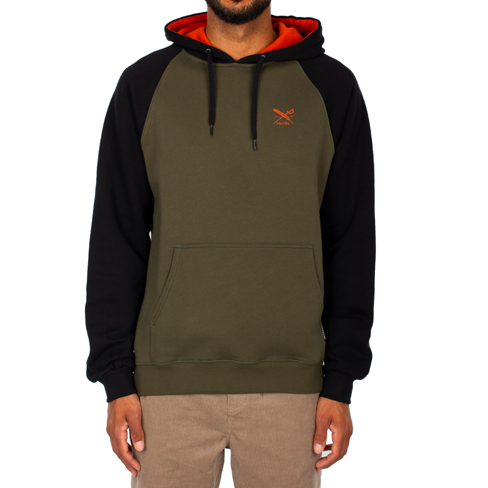 The College Hoodie Dark Olive