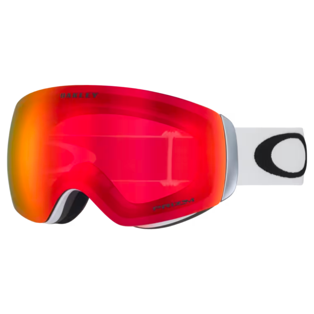 Flight Deck M Matte White Prizm Snow Torch Iridium Stoked