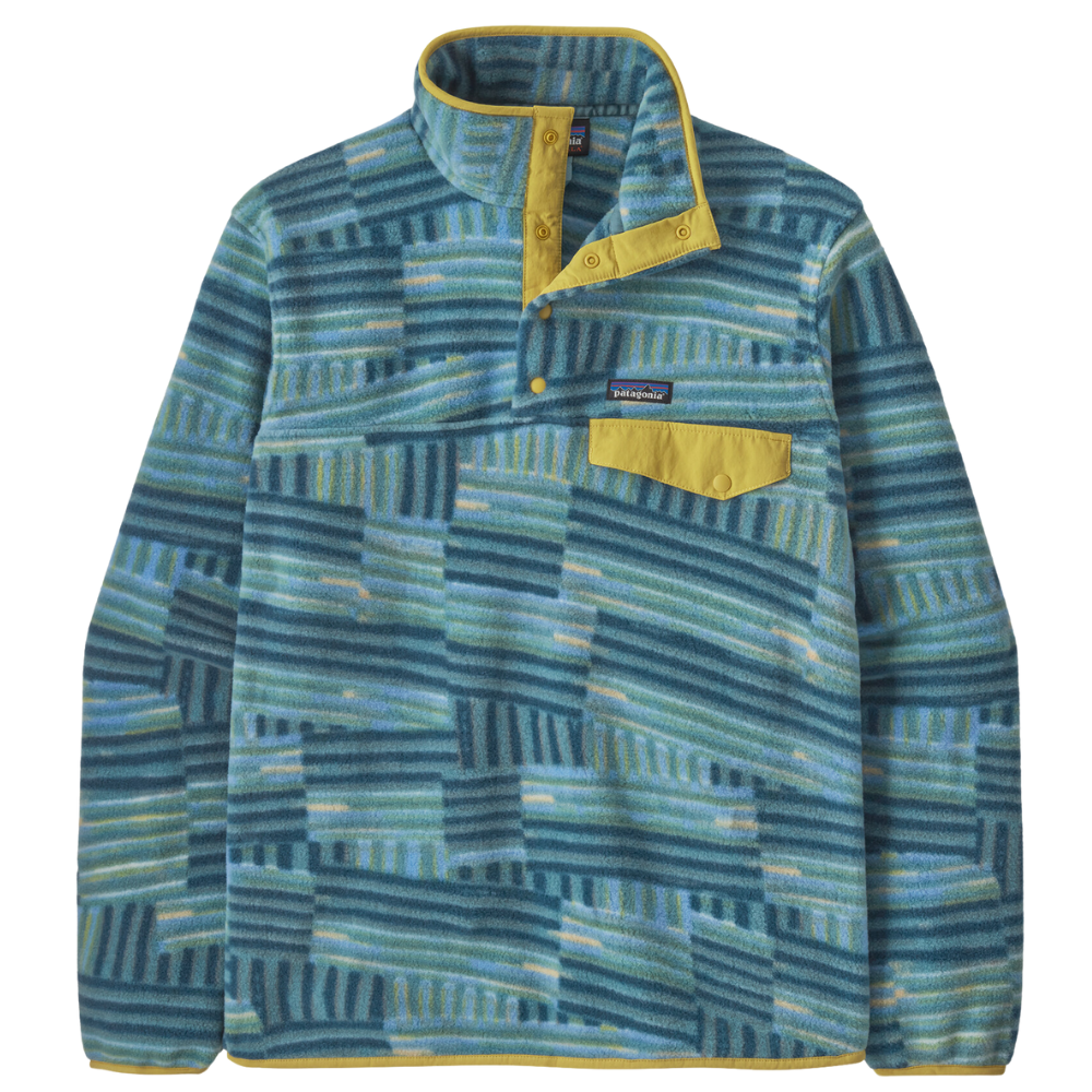 Patagonia Lightweight Synchilla Snap-T Fleece Pullover Quilty Fitz