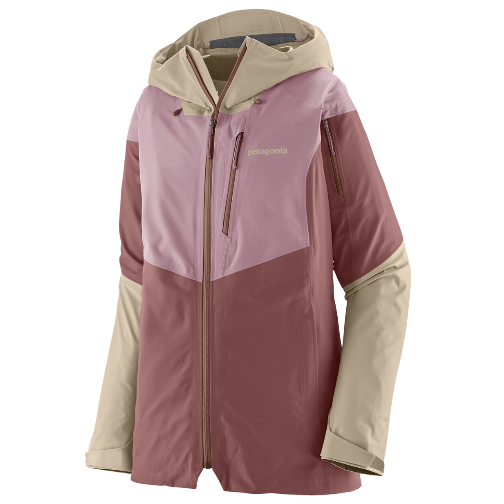 Patagonia Womens Snowdrifter Snowboard Jacket Dulse Mauve – Stoked