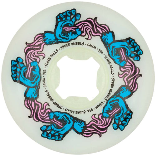 Infinity Hand Speed Balls White 99a 54mm Skateboard Wheels