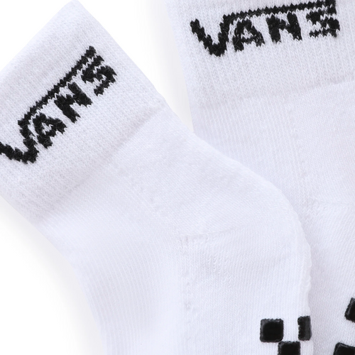 Kids Drop V Socks 2Pack White