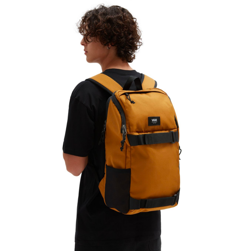 Vans backpack shop with skateboard straps