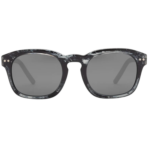 Earth Tripper Sunglasses Gloss Marble/Silver Mirror