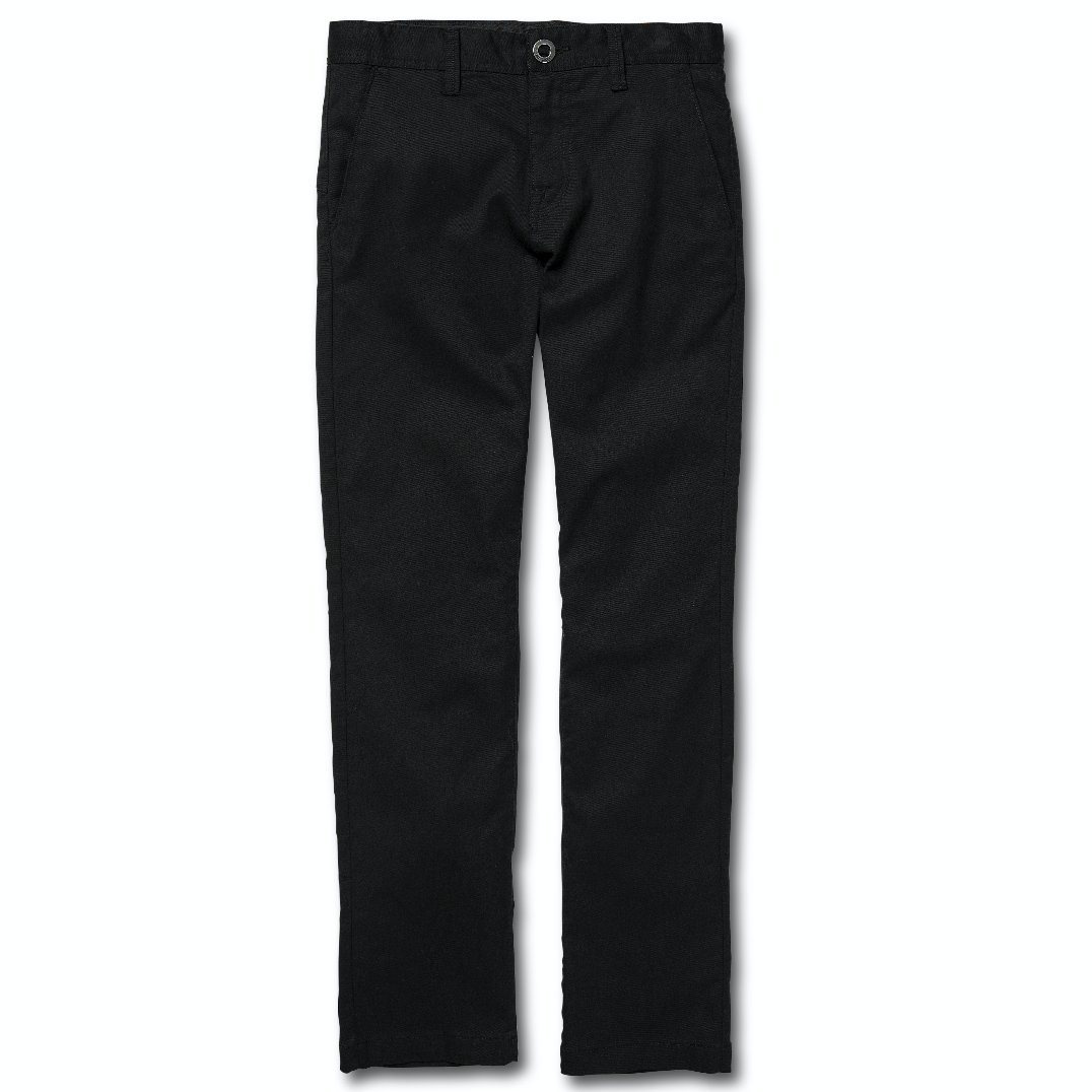 Volcom Kids Frickin Modern Stretch Chino Black – Stoked Boardshop