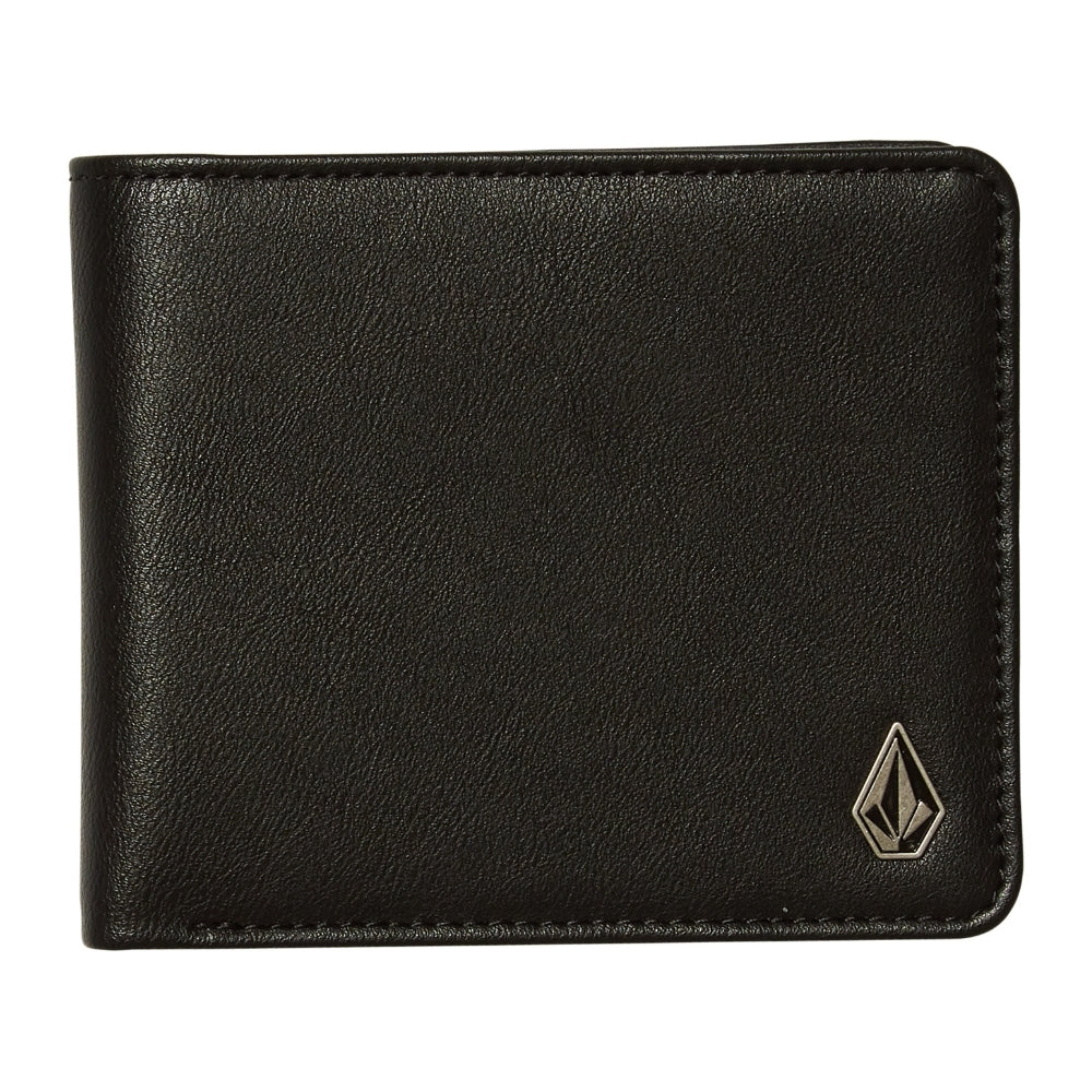 Volcom Slim Stone Wallet - Black