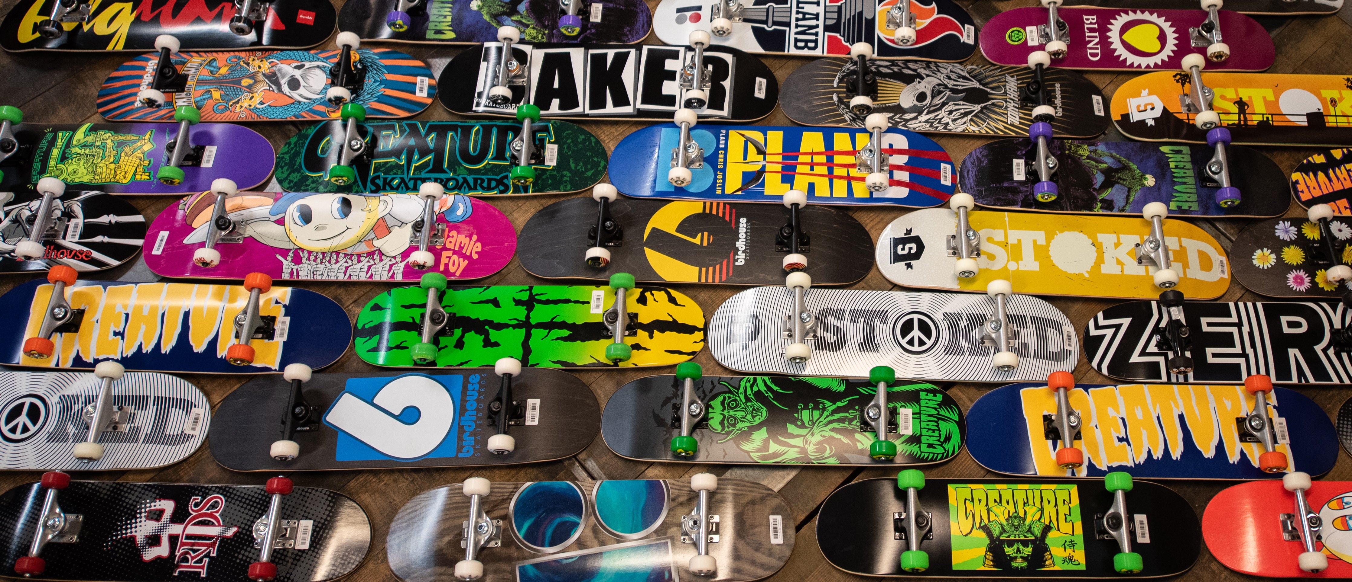 Een complete skateboard online kopen?