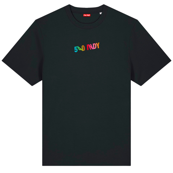 T-shirt Crater Noir