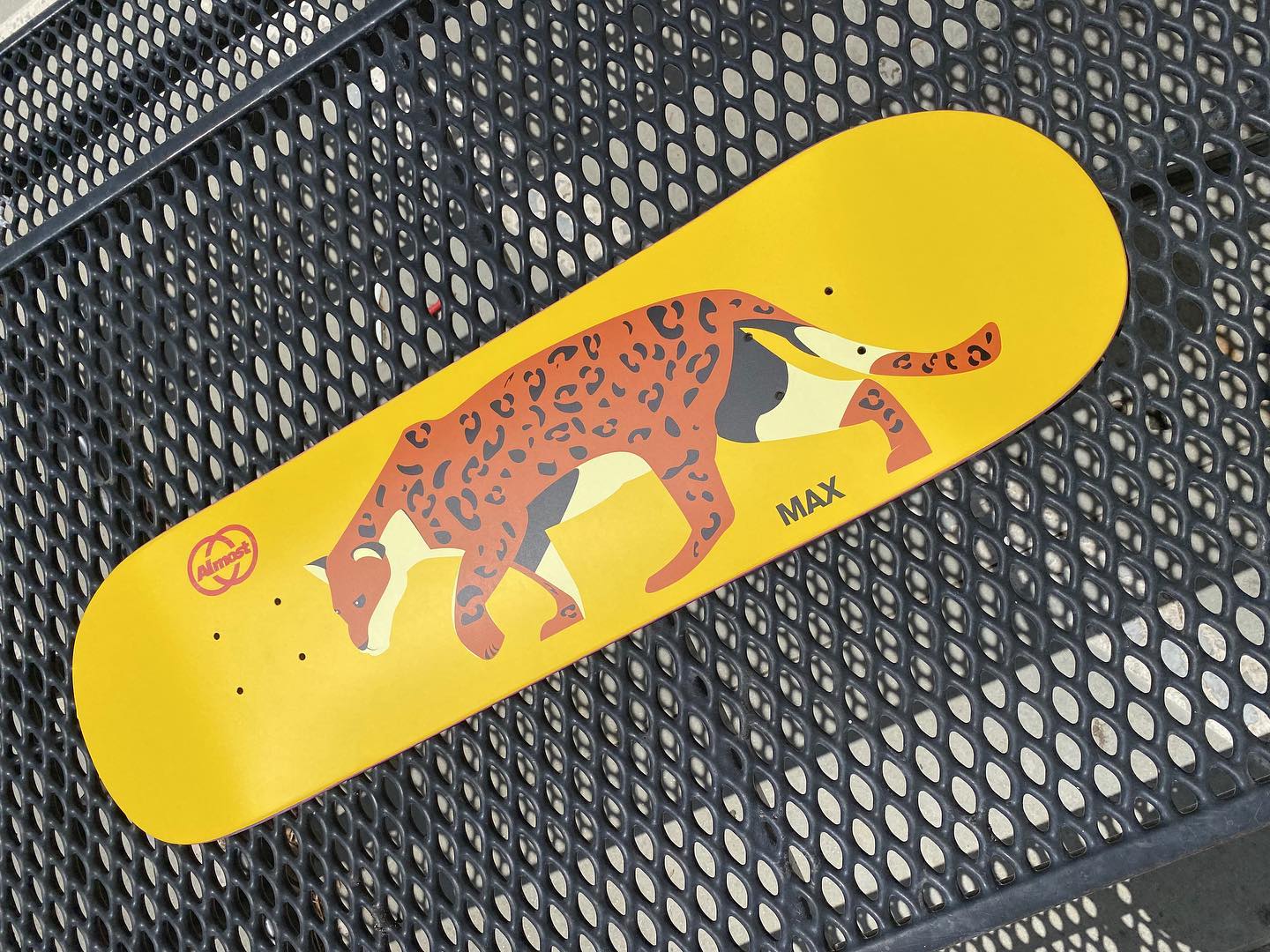 Animals R7 Max Geronzi Yellow 8.25" Skateboard Deck