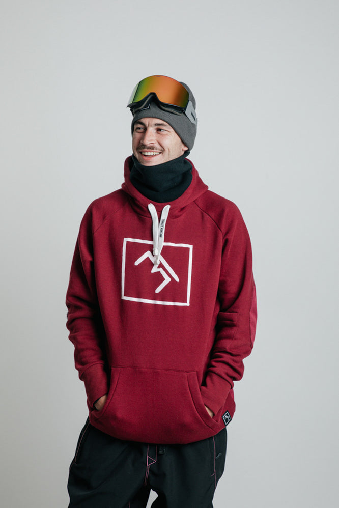 Shredduh Hoodie 2.0 Earthed Maroon