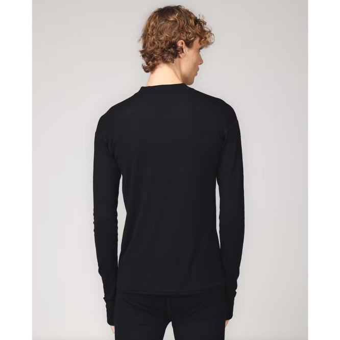 Merino Baselayer Top Schwarz