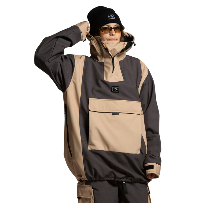 Access Anorak Jacket Dunes/ Charcoal