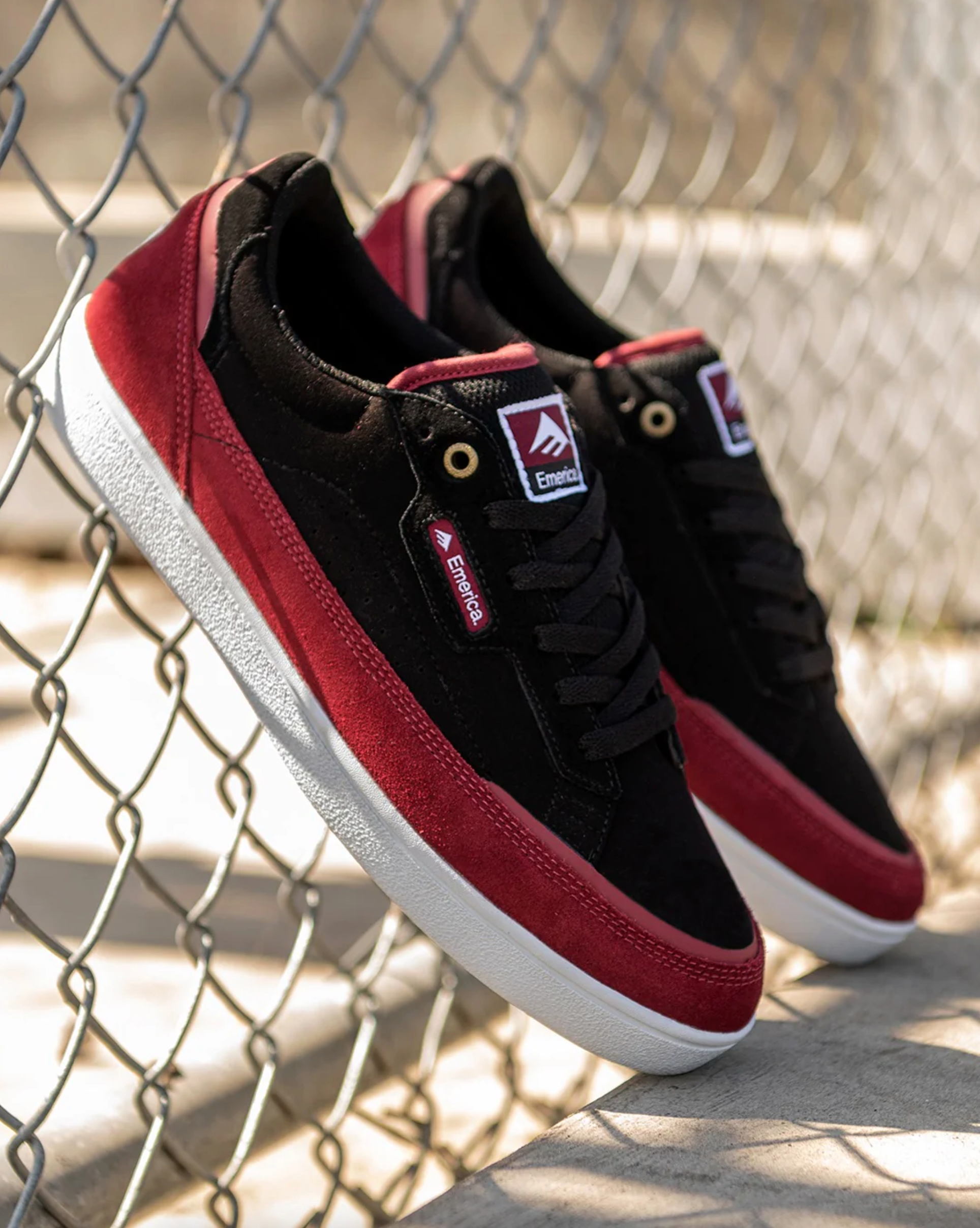 Emerica Gamma X Independent Black Red Stoked Boardshop