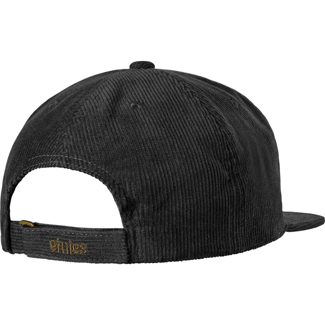 Strapback en corde fléchée noir/marron