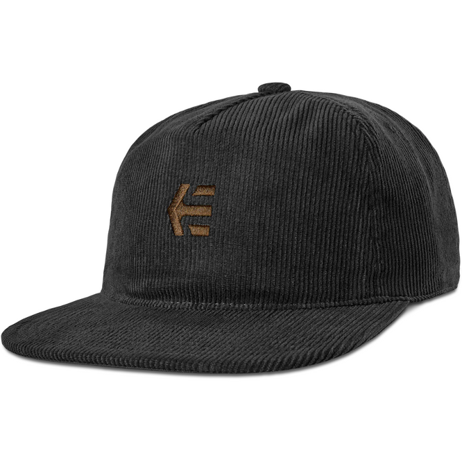 Strapback en corde fléchée noir/marron