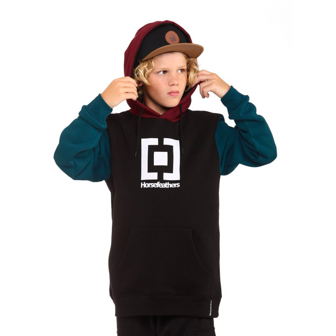 Sweatshirt Leader Kids Noir/Corsaire