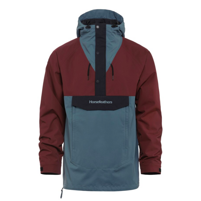Pullover snowboard top jacket mens