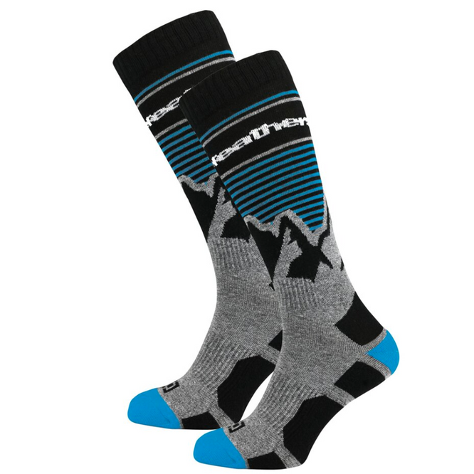 Arlo Thermolite Snowboard Socken Kachel Blau