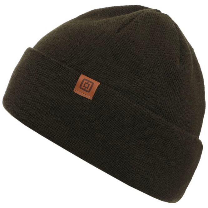 Harlan Beanie Dark Olive