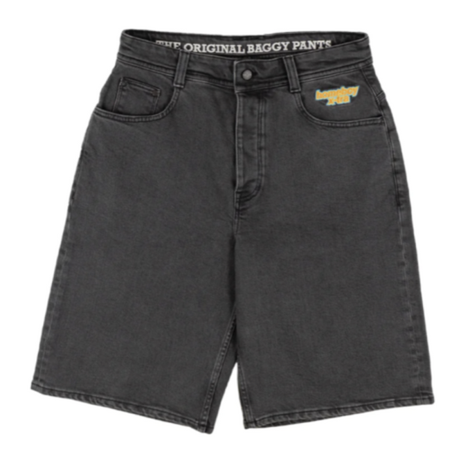 X-Tra Baggy Shorts Gewaschen Grau