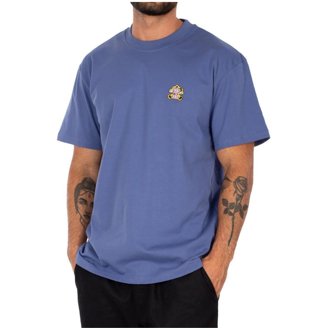 Coffeelectric Emb Tee Taubenblau