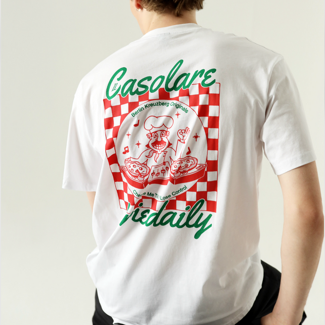 ID x Casolare DJ T-Shirt White