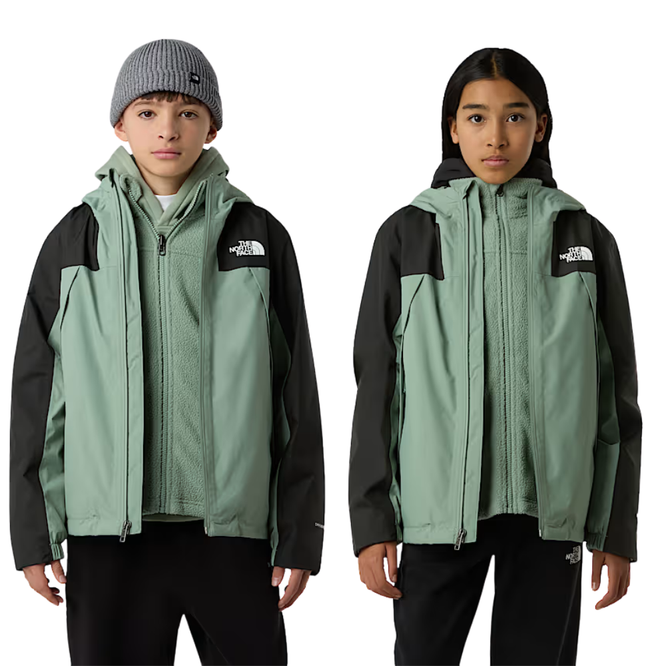 Kids Antora Triclimate Jacket Slate Moss