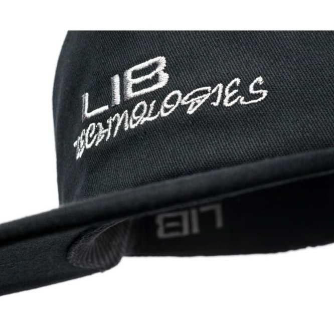 Lib 5 Panel Hat Black