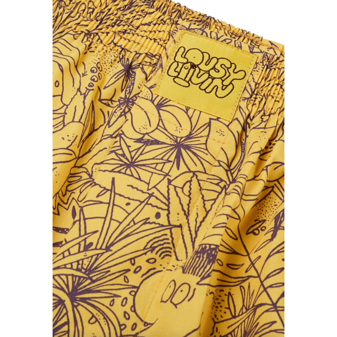 Tropical Boxershorts Yellow