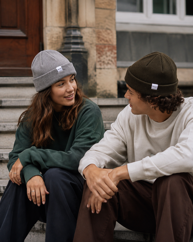 Flatholm Beanie Deep Green
