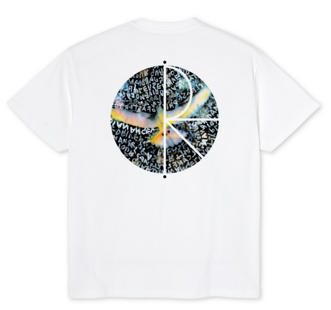 Fill Logo Tee Searching For Peace White