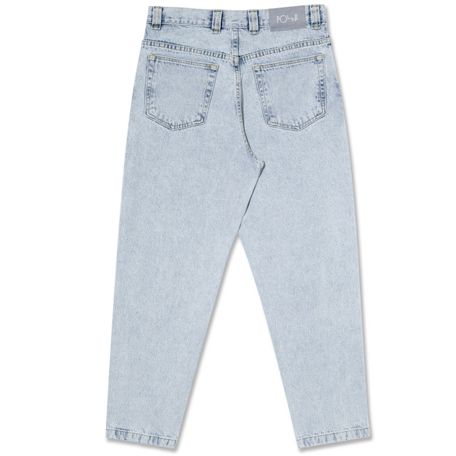 '92 ! Pantalon en denim bleu clair