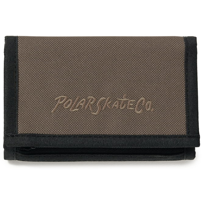 Surf Logo Key Wallet Grey Brown