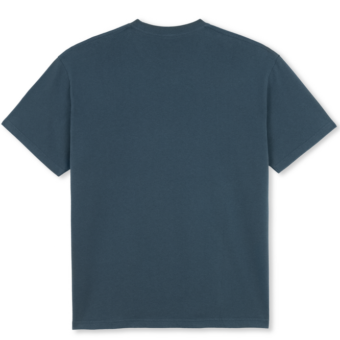 Graph T-shirt Grau Blau