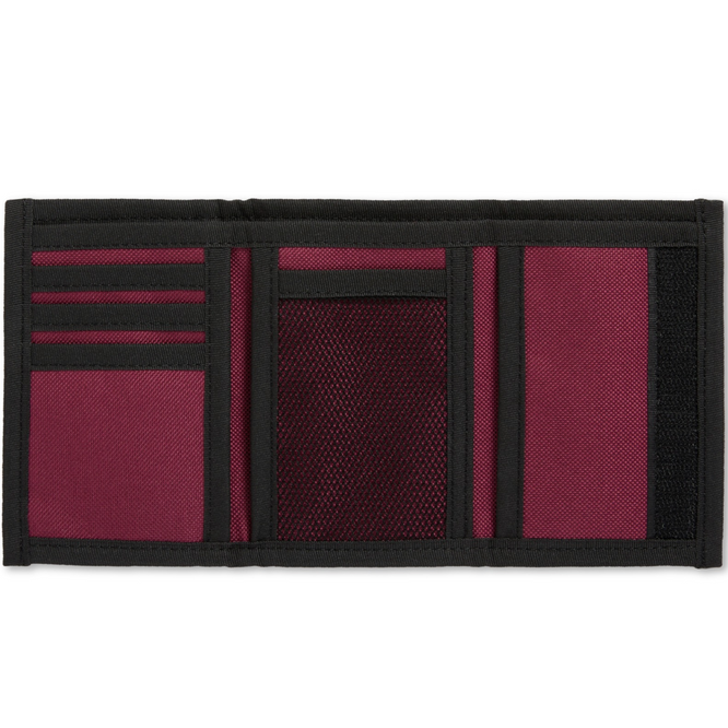 Stretch Logo Key Wallet Wine