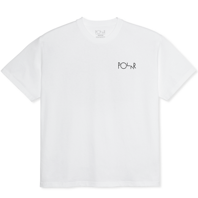Fill Logo-T-Shirt Weiß/Schwarz