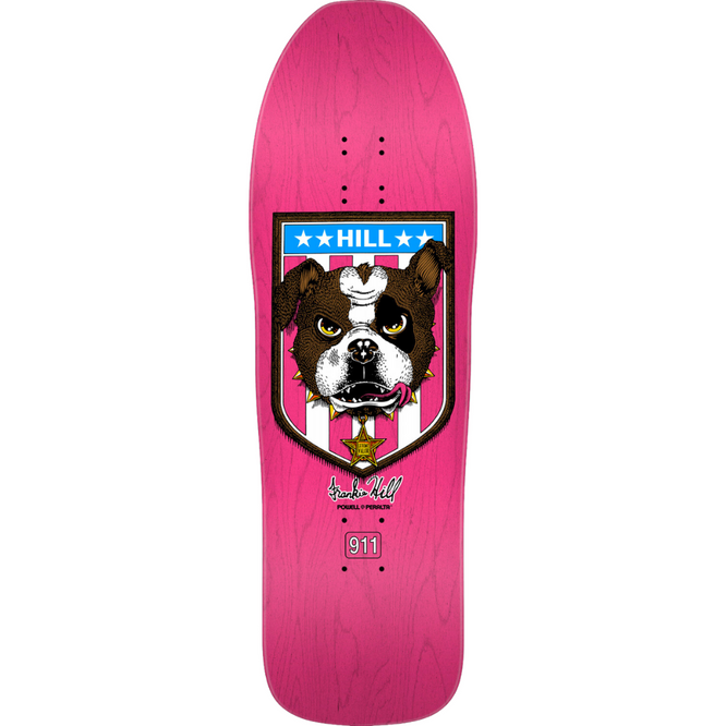 Frankie Hill Stier Hund 10" Skateboard Deck