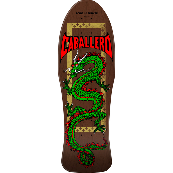 Steve Caballero Chinois Dragon Reissue 10" Skateboard Deck