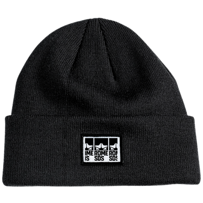 Logo Beanie Schwarz