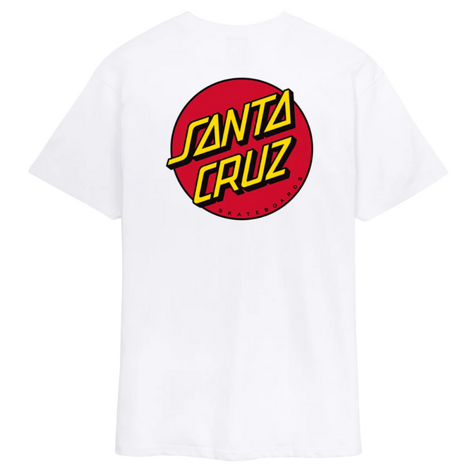 Classic Dot Chest T-shirt White