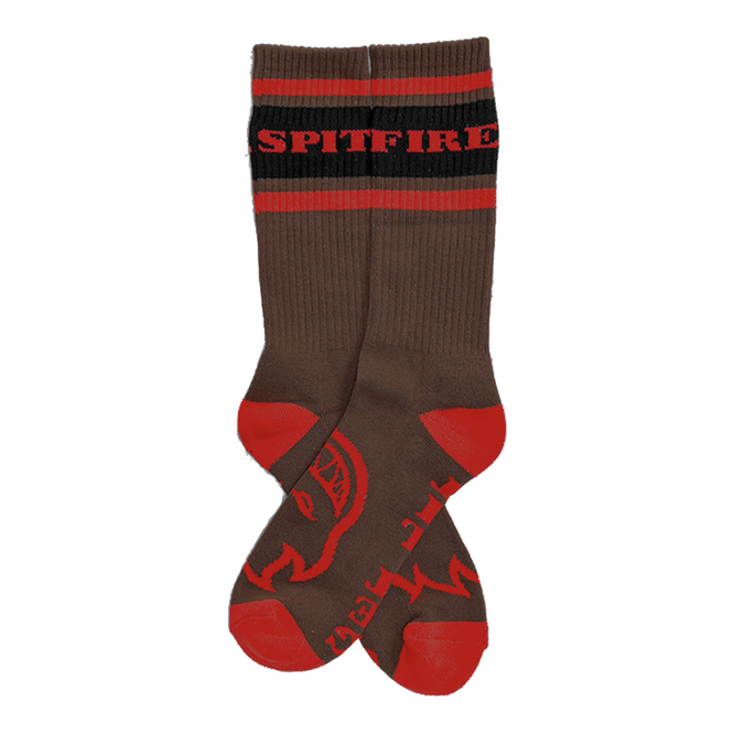 Chaussettes Classic '87 Bighead Brown/Red/Black
