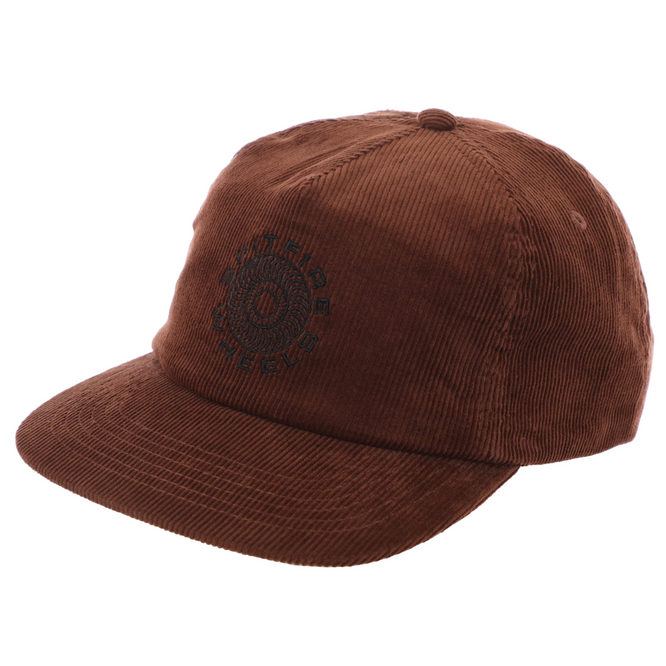 Klassische '87 Swirl Snapback Kappe Braun/Schwarz