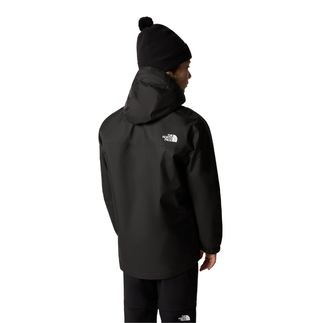 Kinder Warm Storm Regen Jacke TNF Schwarz