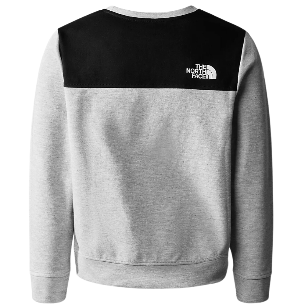 The North Face Kids Tech Crew Sweater TNF Light Grey Heather Stoked Boardshop